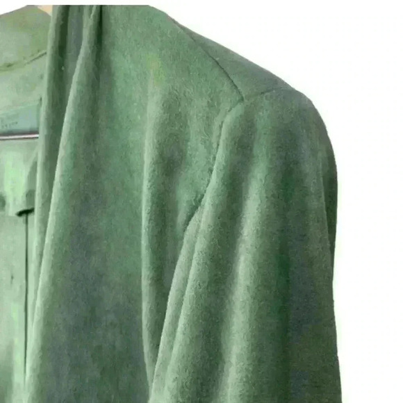 Blank NYC Olive Green Domino Faux
Suede Drape Front Tie Waist Jacket Size XS - Picture 2 of 10
